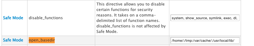 open_basedir